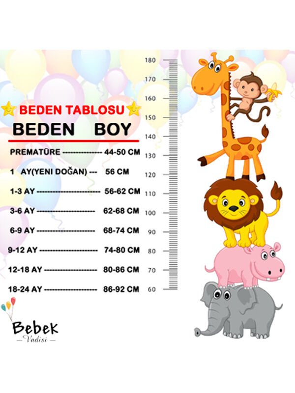Çiçek Desenli Çıtçıtlı Kapşonlu Pamuklu Zıbın Uzun Kol Kız Bebek 3'lü Takım Alt Üst Kız Bebek Takım Gül Kurusu - 9-12 Ay